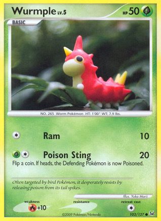 Wurmple (103) - Platinum