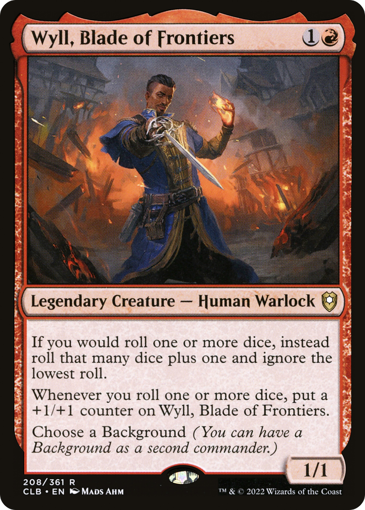 Wyll, Blade of Frontiers (208) - Commander Legends: Battle for Baldur's Gate Foil