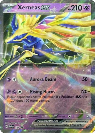 Xerneas ex (179) Holofoil - Black Star Promos