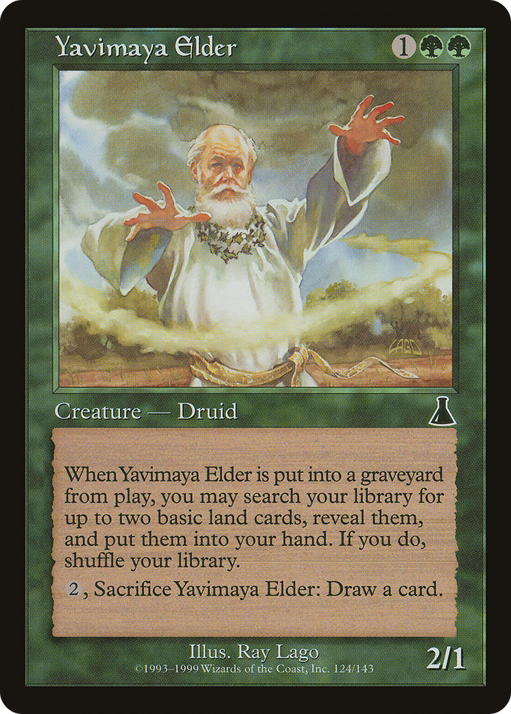 Yavimaya Elder (124) - Urza's Destiny