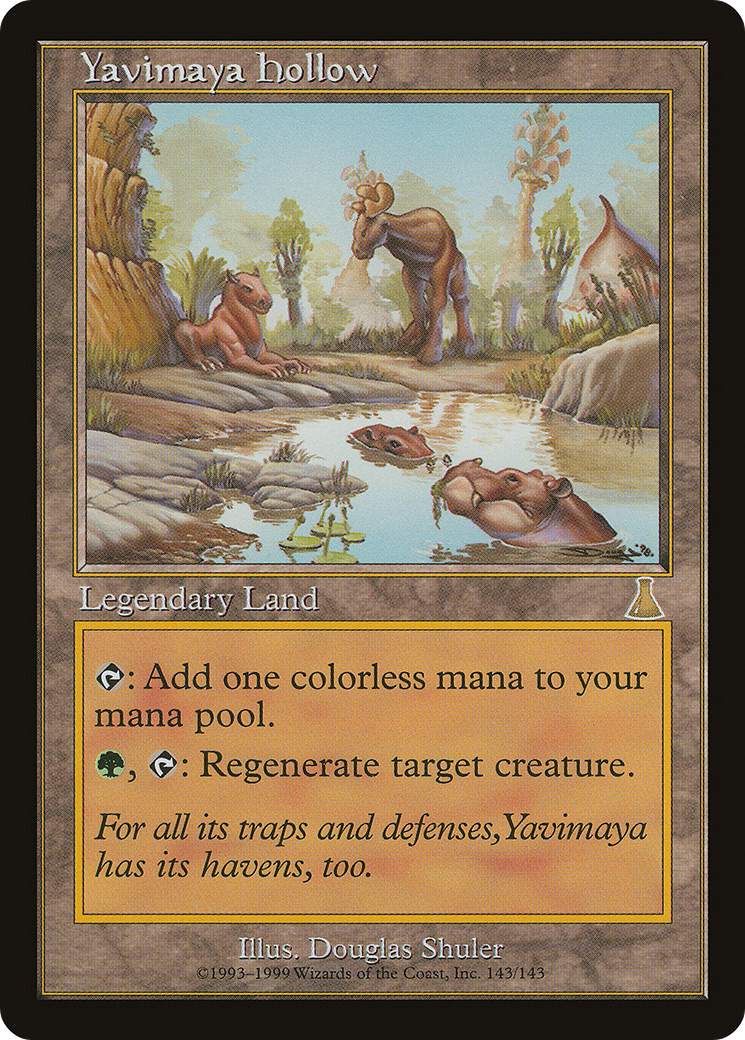 Yavimaya Hollow (143) - Urza's Destiny
