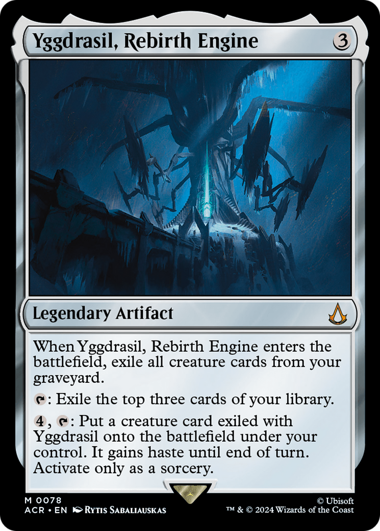 Yggdrasil, Rebirth Engine (078) Foil - Assassin's Creed