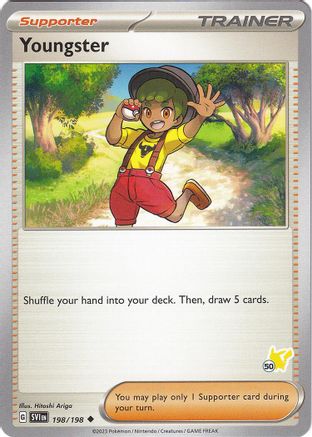 Youngster (#50 Pikachu) (198) - Battle Academy 2024