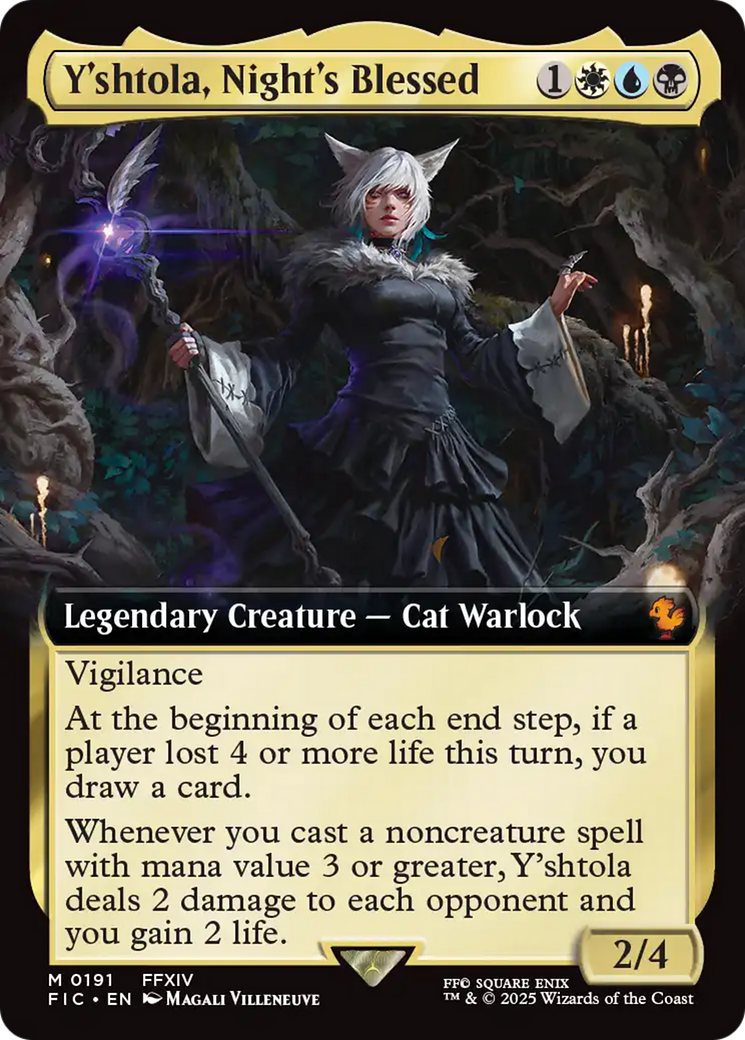 Y'shtola, Night's Blessed (Extended Art) (191) - Commander: FINAL FANTASY