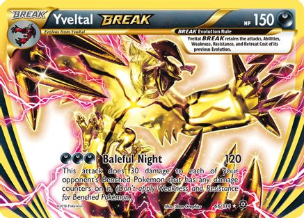 Yveltal BREAK (66) Holofoil - Steam Siege