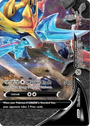 Zacian V-UNION (SWSH166) Holofoil - Black Star Promos
