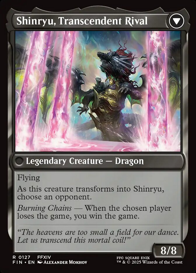 Zenos Yae Galvus // Shinryu, Transcendent Rival (127) - FINAL FANTASY