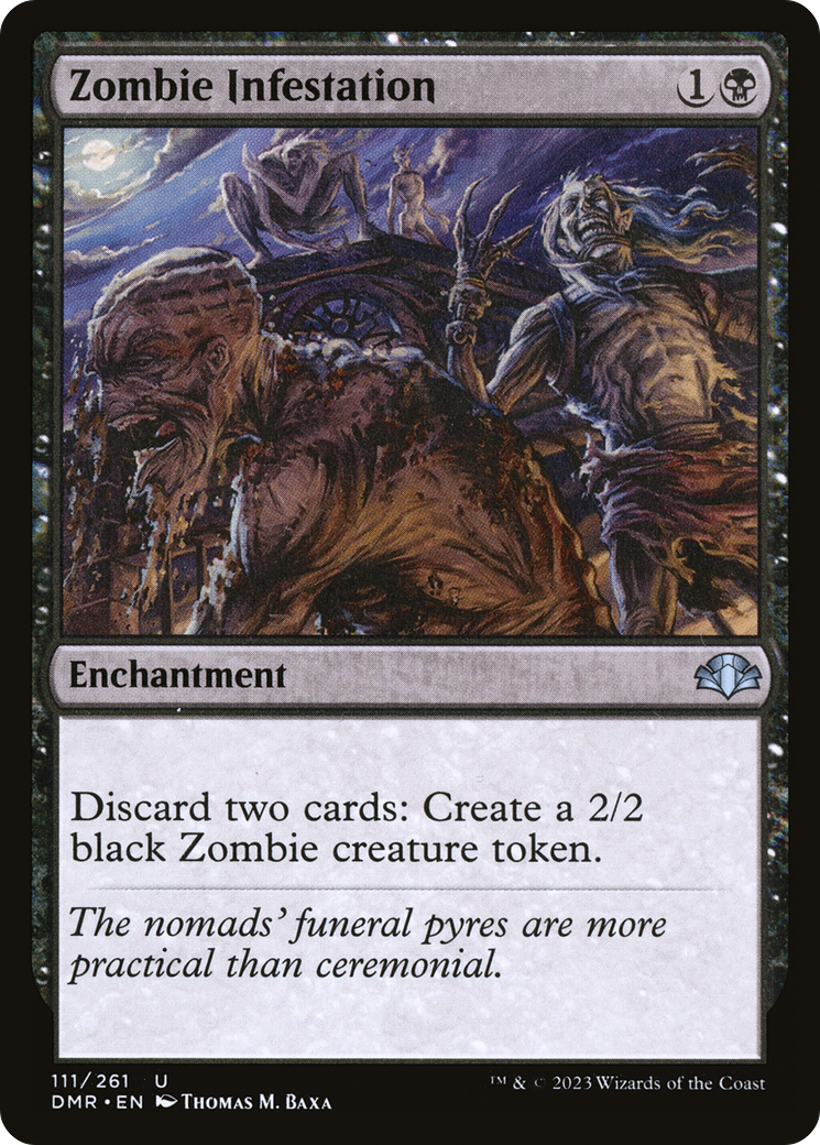 Zombie Infestation (111) - Dominaria Remastered Foil