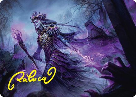 Zul Ashur, Lich Lord (010s) Gold-Stamped - Art Series: Foundations