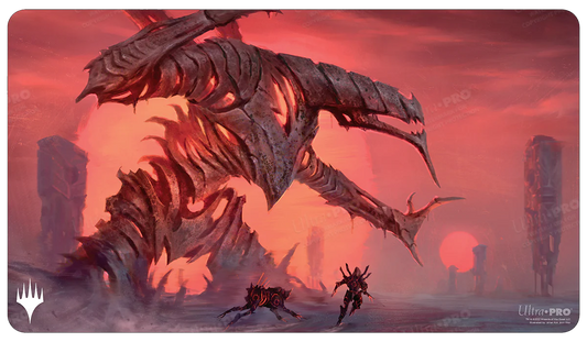 Phyrexia: All Will Be One Playmat Red Sun’s Twilight-Silver Goblin
