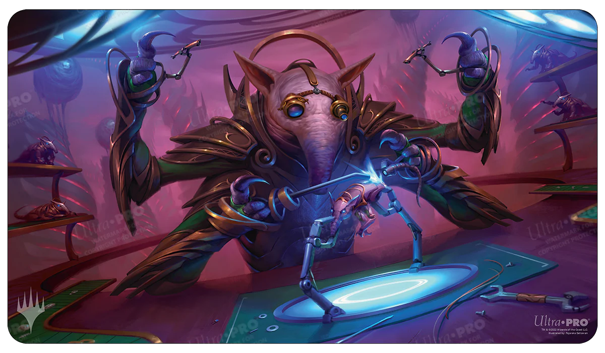 March of the Machine Playmat Gimbal Gremlin Prodigy-Silver Goblin