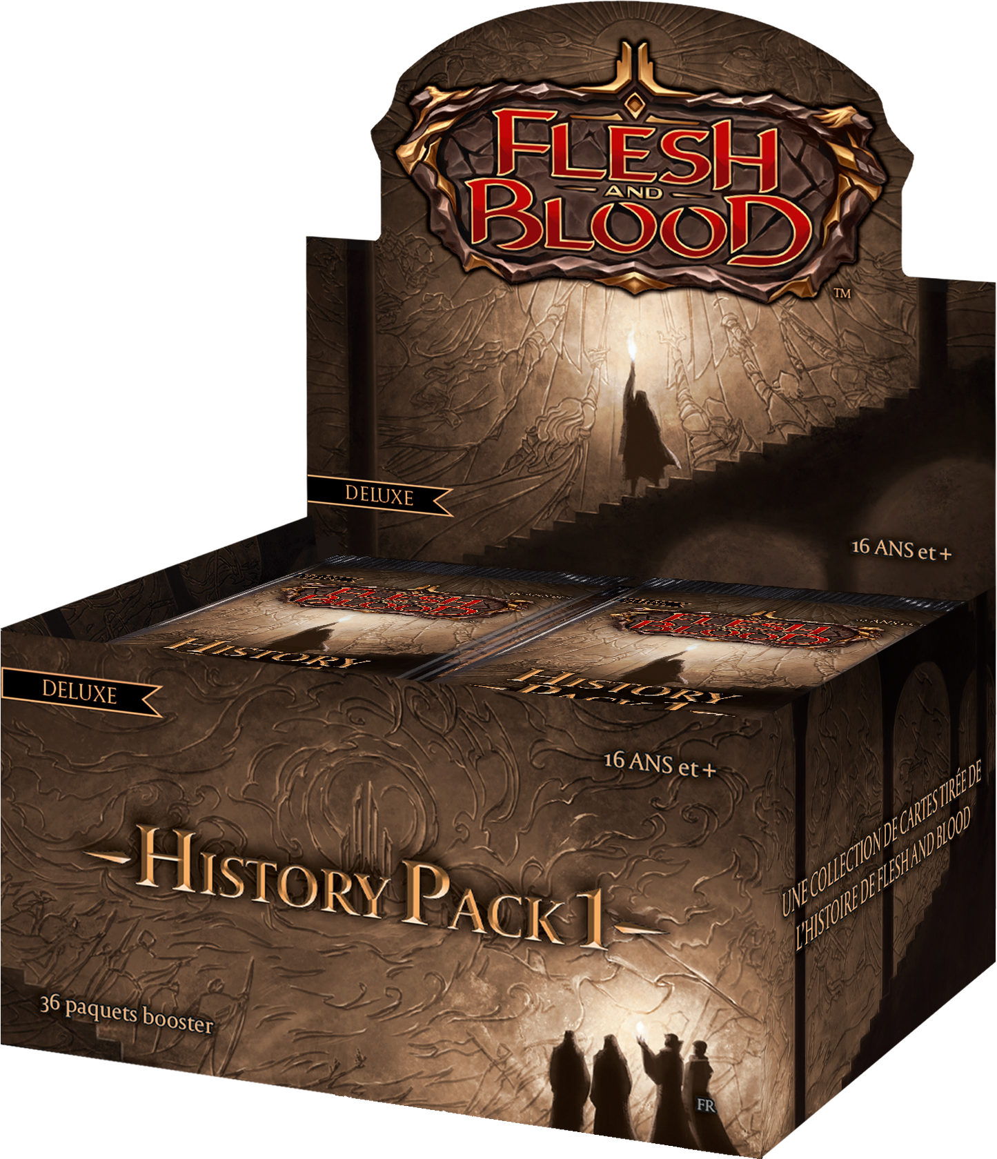 Flesh and Blood: History Pack 1 Black Label - Booster Box (FR)