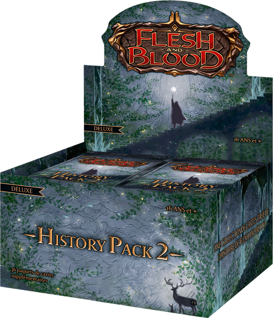 Flesh and Blood: History Pack 2 Black Label - Booster Box (FR)