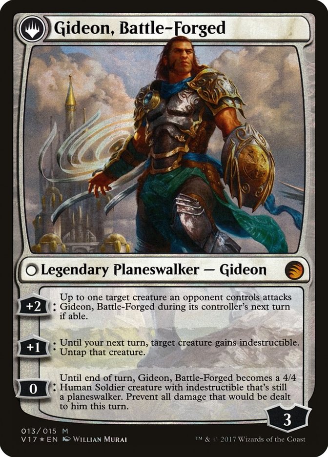 Kytheon, Hero of Akros // Gideon, Battle-Forged (013) Foil - From the Vault: Transform