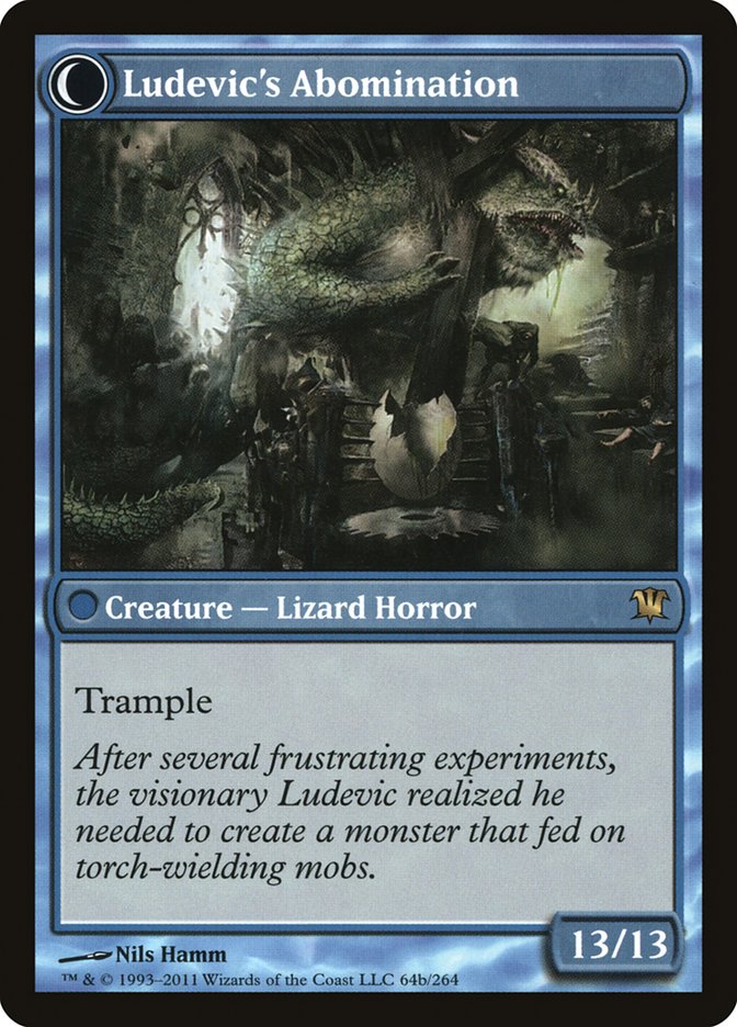 Ludevic's Test Subject // Ludevic's Abomination (064) - Innistrad