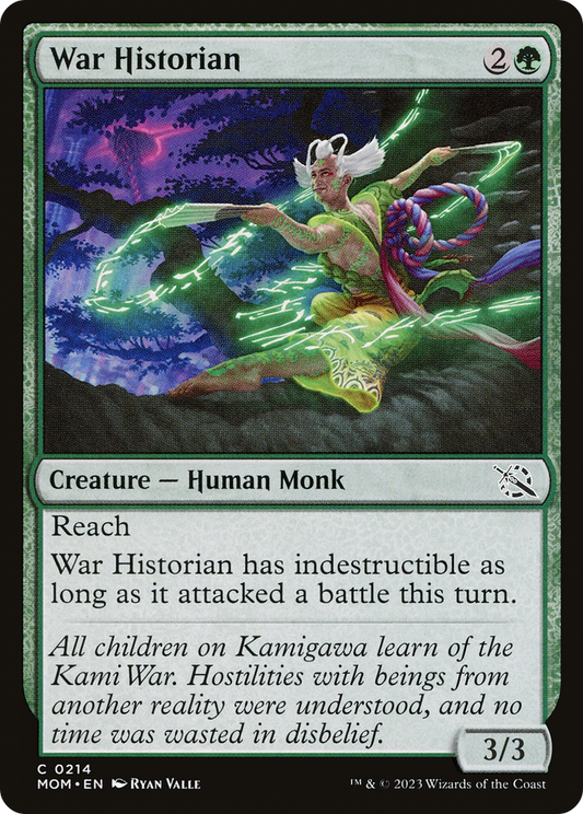 War Historian [March of the Machine] Foil
