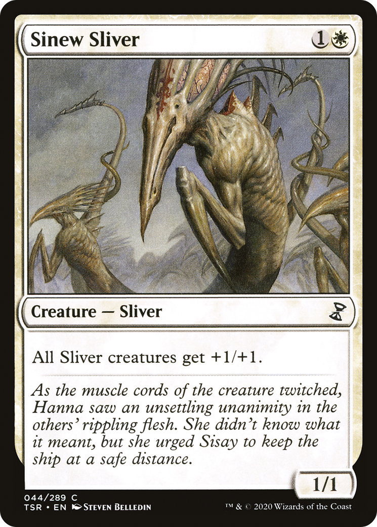 Sinew Sliver [Time Spiral Remastered] Foil
