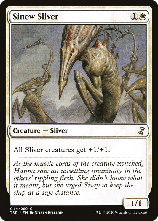 Sinew Sliver [Time Spiral Remastered] Foil