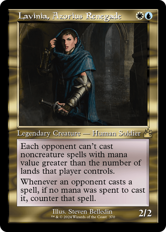 Lavinia, Azorius Renegade (Retro Frame) [Ravnica Remastered] Foil