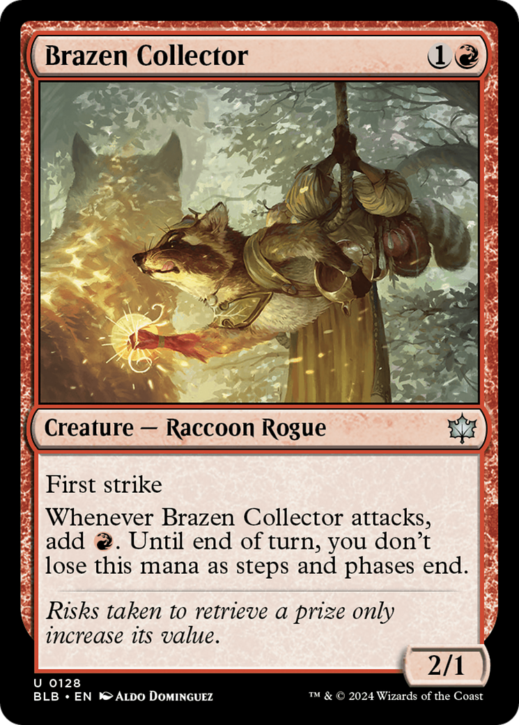 Brazen Collector [Bloomburrow] | Silver Goblin