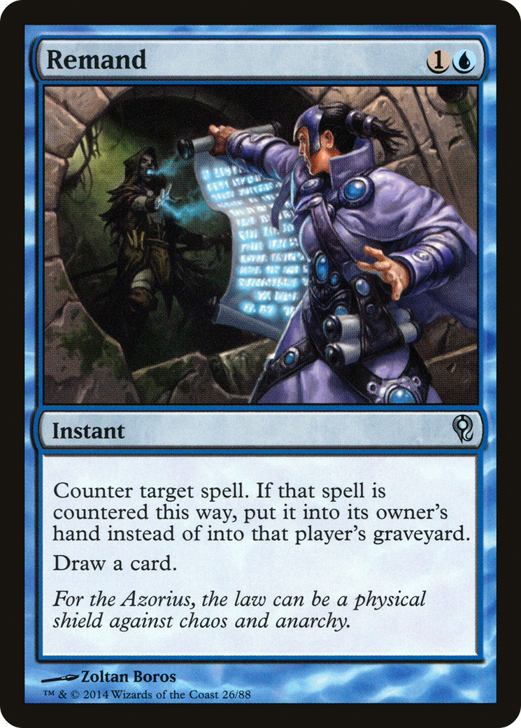 Remand [Duel Decks: Jace vs. Vraska] | Silver Goblin