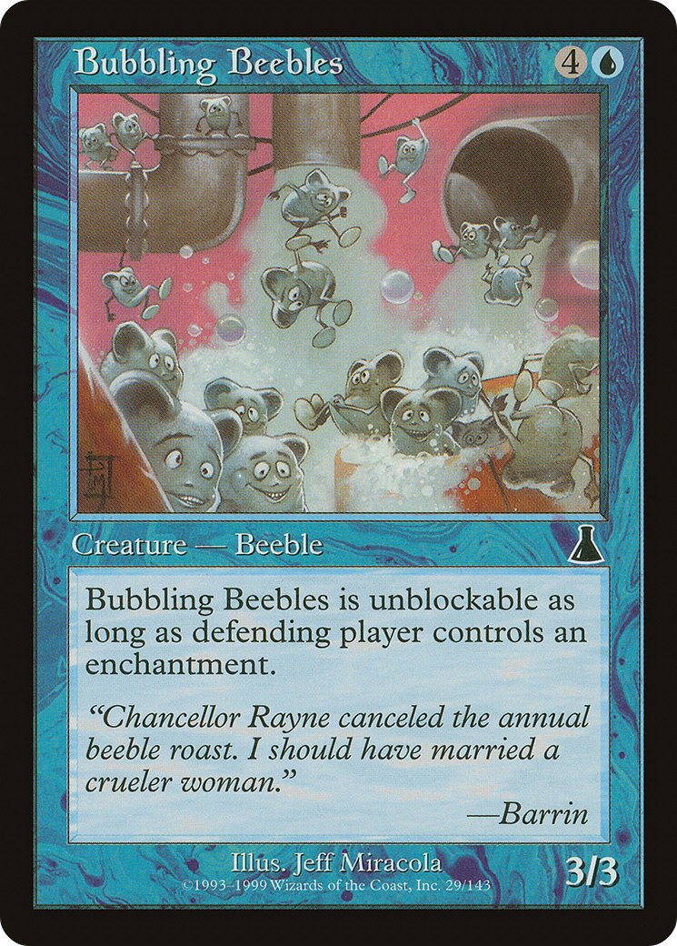 Bubbling Beebles [Urza's Destiny] Foil