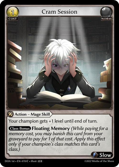 Cram Session (078) [Dawn of Ashes: 1st Edition] Foil