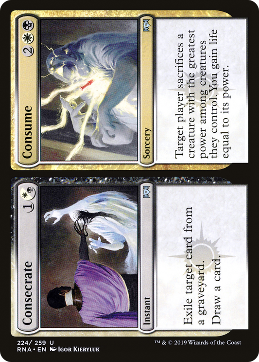 Consecrate // Consume [Ravnica Allegiance] Foil