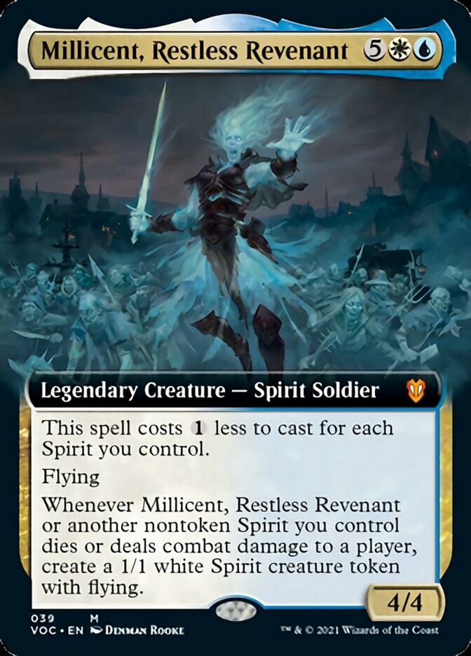 Millicent, Restless Revenant (Extended Art) [Innistrad: Crimson Vow Commander] | Silver Goblin