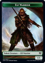 Elf Warrior // Koma's Coil Double-Sided Token [Kaldheim Tokens] | Silver Goblin