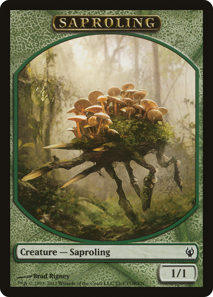 Saproling Token (0T1) - Duel Decks: Izzet vs. Golgari Tokens