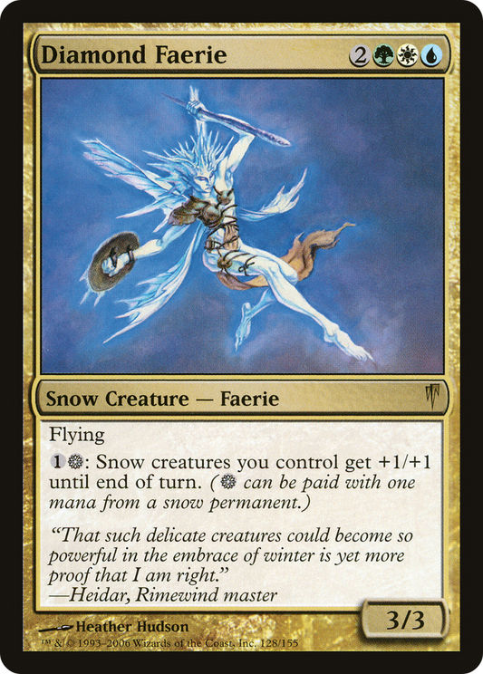 Diamond Faerie [Coldsnap] Foil