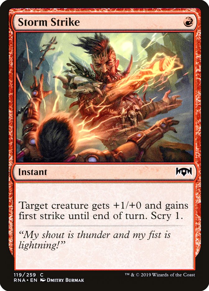 Storm Strike [Ravnica Allegiance] | Silver Goblin