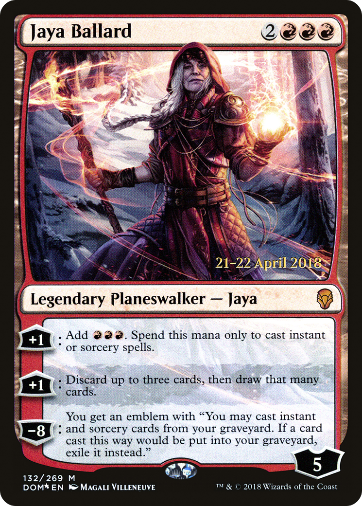 Jaya Ballard [Dominaria Prerelease Promos] | Silver Goblin