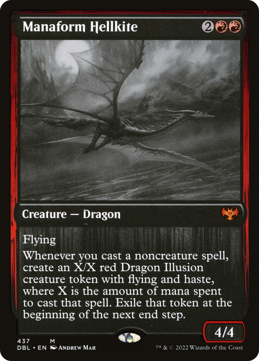 Manaform Hellkite [Innistrad: Double Feature] Foil