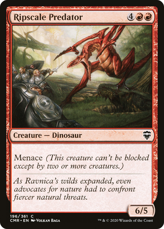 Ripscale Predator [Commander Legends] Foil