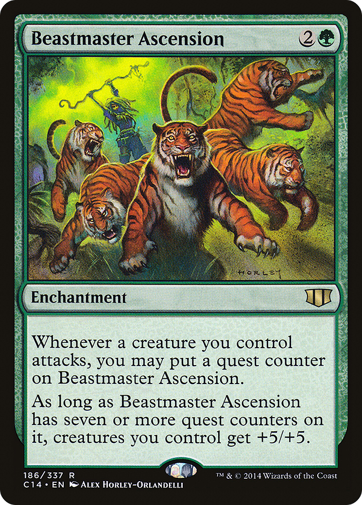 Beastmaster Ascension [Commander 2014]