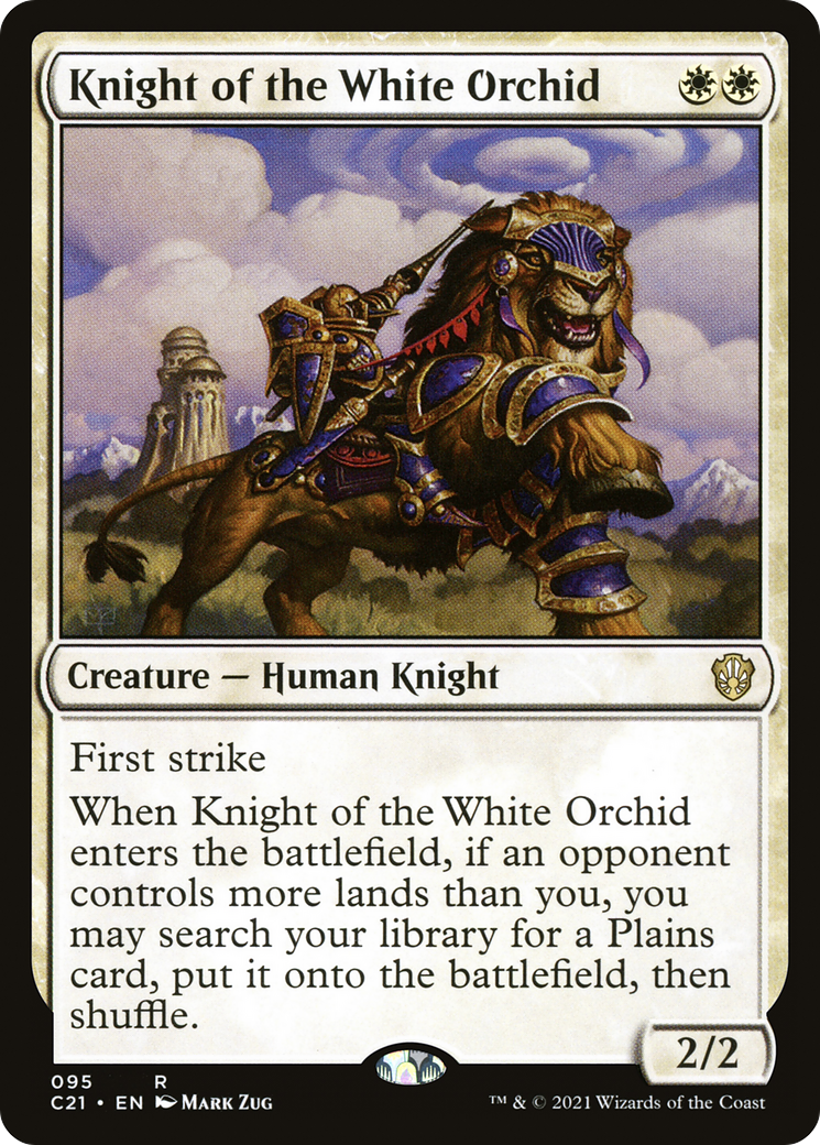 Knight of the White Orchid [Commander 2021]