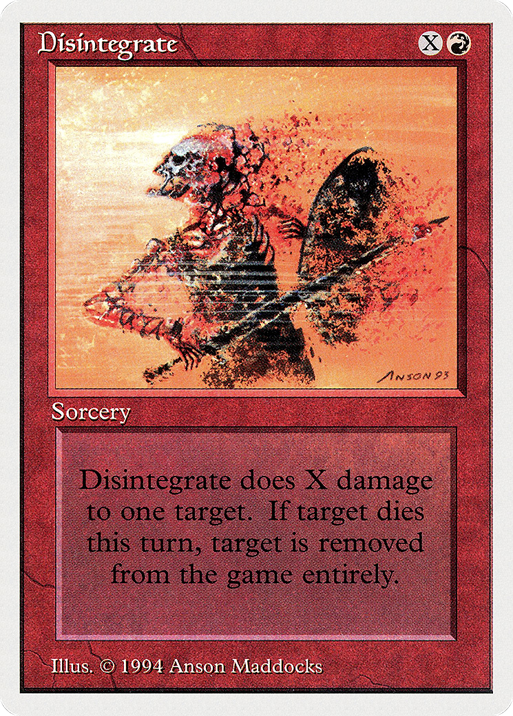 Disintegrate [Summer Magic / Edgar] | Silver Goblin