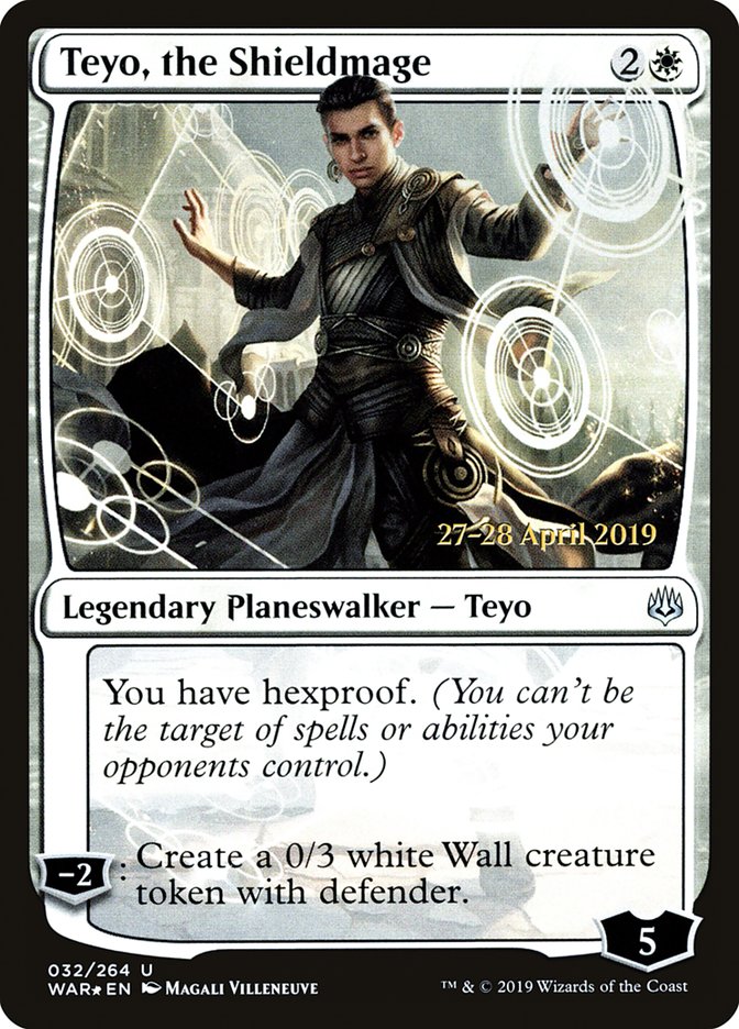 Teyo, the Shieldmage [War of the Spark Prerelease Promos] | Silver Goblin