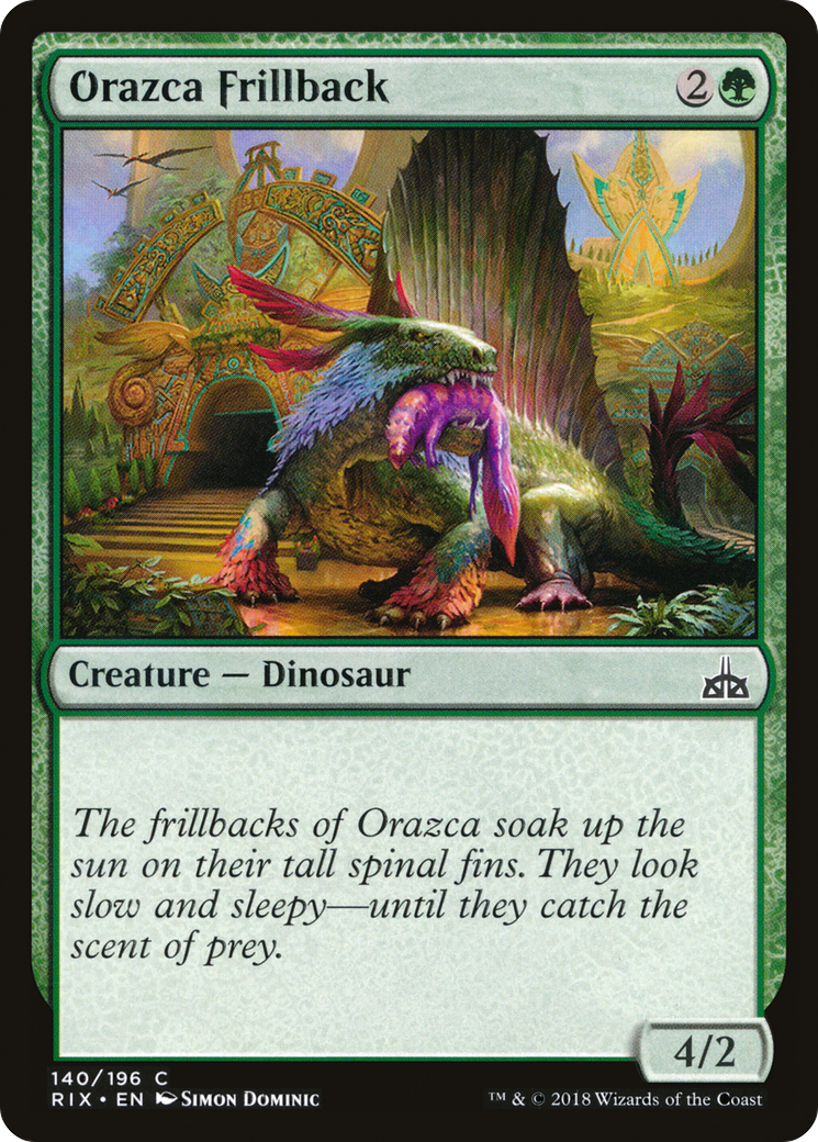 Orazca Frillback [Rivals of Ixalan] Foil