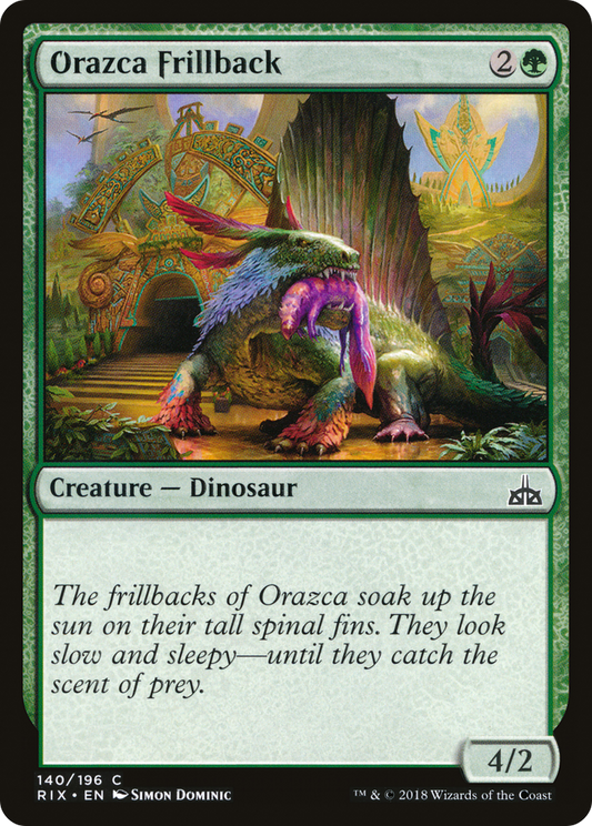 Orazca Frillback [Rivals of Ixalan] Foil