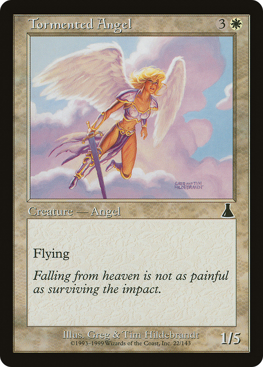 Tormented Angel [Urza's Destiny] Foil