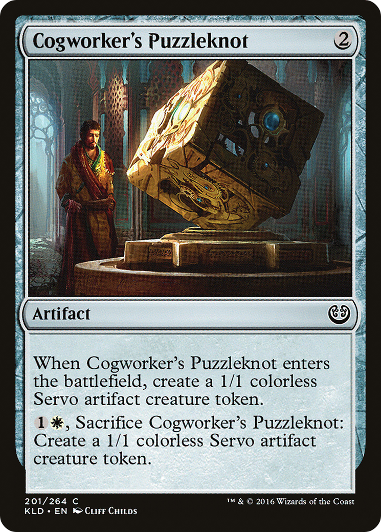 Cogworker's Puzzleknot [Kaladesh] | Silver Goblin