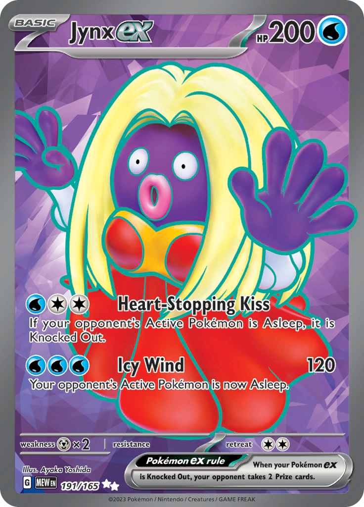 Jynx ex (191/165) [Scarlet & Violet: 151] | Silver Goblin