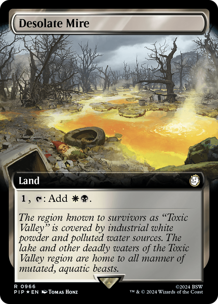 Desolate Mire: (Extended Art) Foil (966)
