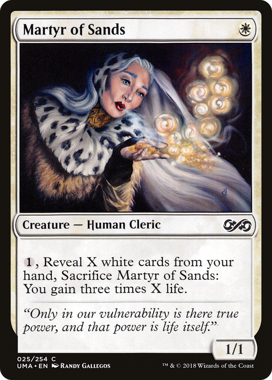Martyr of Sands (025) - Ultimate Masters Foil