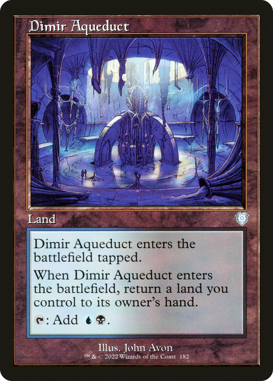 Dimir Aqueduct (Retro) [The Brothers' War Commander]