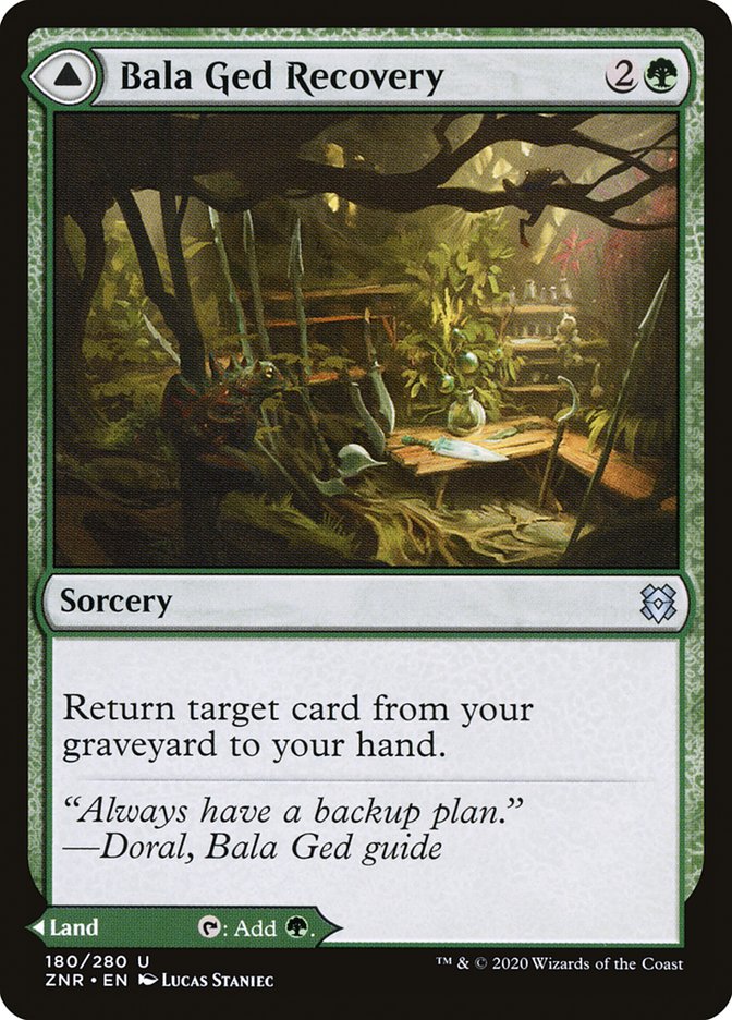 Bala Ged Recovery // Bala Ged Sanctuary [Zendikar Rising] Foil