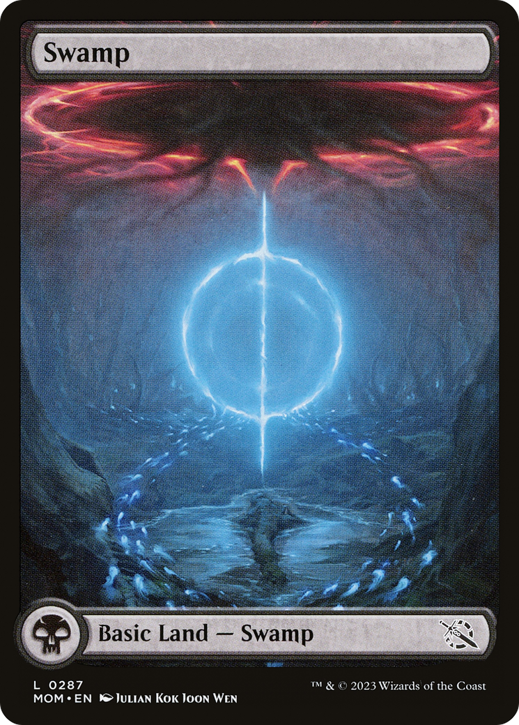Swamp (287) [March of the Machine] Foil